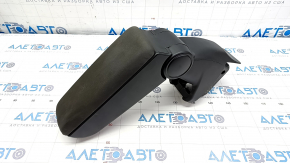 Armrest Fiat 500L 14 - cloth, gray, dry-cleanable, worn, missing plug