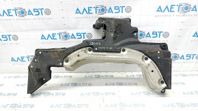 Right fuel tank guard Toyota Prius 50 Prime 17-22 with overlay, tears
