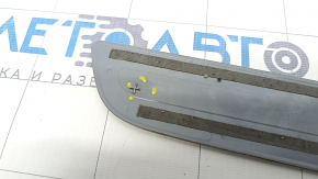 Door sill trim front left outer Mercedes W213 E 17-23 chrome, pokes, scratches, unglued, broken guides