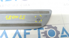 Door sill trim front right outer Mercedes W213 E 17-23 chrome, scratches, broken guide