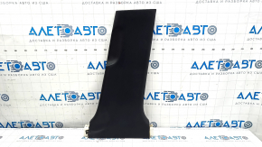 Center pillar trim lower right Lexus GS300 GS350 GS430 GS450h 06-08 leather black, scratches