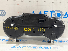 Instrument cluster Ford Escape MK3 17-19 rest, large screen, 130k, dented connector housing