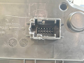 Instrument cluster Ford Escape MK3 17-19 rest, large screen, 130k, dented connector housing