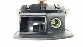 Mercedes W213 E 17-21 center console ashtray with cigarette lighter, black