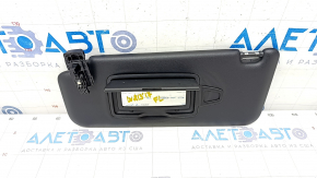 Left visor Mercedes W213 E 17-19 black, without hook