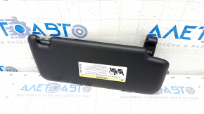 Left visor Mercedes W213 E 17-19 black, without hook