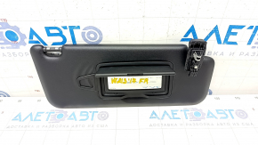 Right visor Mercedes W213 E 17-19 black, without hook