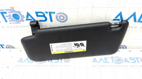 Right visor Mercedes W213 E 17-19 black, without hook