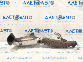 Catalyst Ford Escape MK3 17-19 2.0T, torn mesh on the corrugation