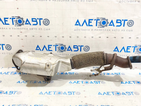 Catalyst Ford Escape MK3 17-19 2.0T, torn mesh on the corrugation