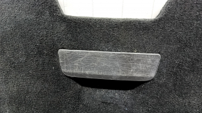 Rear boot floor Volvo XC90 16-22 black, for 2 rows, needs cleaning, scratches on handle