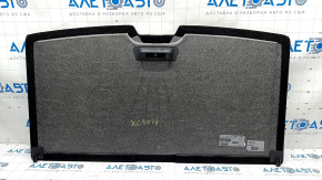 Rear boot floor Volvo XC90 16-22 black, for 2 rows, needs cleaning, scratches on handle