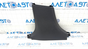 Center pillar trim lower left Mercedes W213 E 17-23 black, broken mount