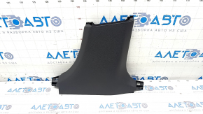 Center pillar trim lower right Mercedes W213 E 17-23 black, broken mount, scratches