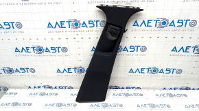 Center pillar trim upper belt right Mercedes W213 E 17-23 black