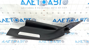 Door sill trim rear left inner Volvo XC90 16-22 black, scratches
