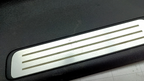 Door sill trim rear right inner Volvo XC90 16-22 black, scratches