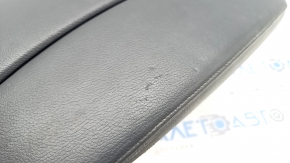 Armrest BMW X5 E70 07-13 leather, black, scratches, worn