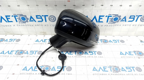 Side mirror left Volvo XC90 16-22 10 pins, turn signal, black