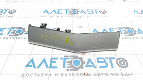Front panel trim left Volvo XC90 16-22 gray with chrome