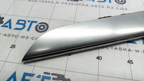 Front panel trim right Volvo XC90 16-22 gray with chrome, bumpers