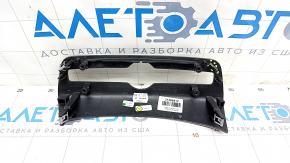 Front panel trim center lower Volvo XC90 16-22 gray, broken fastening, bumps