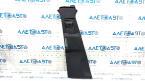 Center pillar trim upper belt left Volvo XC90 16-22 black, dry cleanable, worn