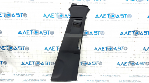 Upper center pillar trim right Volvo XC90 16-22 black, dry cleanable, worn