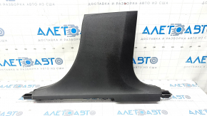 Center pillar trim lower right Volvo XC90 16-22 black, scratches
