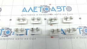 Left threshold clips Mercedes W213 E 17-23 8 pcs
