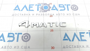 Emblem inscription 4MATIC trunk lid Mercedes W213 E 17-23
