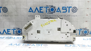 Instrument cluster Subaru Forester 08-13 SH broken fasteners, scratches