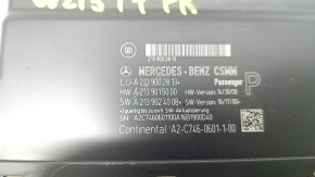 Mercedes W213 E 17-23 Passenger Seat Control Unit