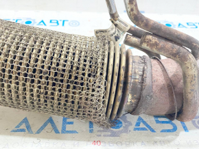 Catalyst Ford Escape MK3 17-19 2.0T, torn mesh on the corrugation