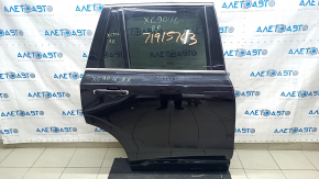 Door assembly rear right Volvo XC90 16-22 black 717, keyless, butt