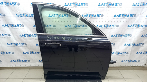 Door assembly front right Volvo XC90 16-22 black 717, keyless, bumpers