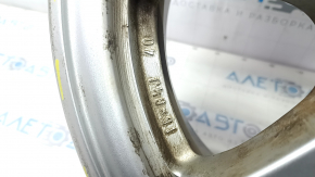 Wheel disk R15 Toyota Prius 50 Prime 17-22 shade silver, light curb