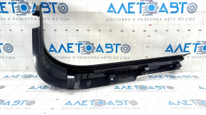 Door sill trim front left inner Volvo XC90 16-22 black, scratches