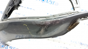Bare front bumper Mercedes W213 E 300/350/400/450 17-20 for parking sensors, graphite, broken mount, scratches