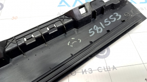 Door trim side rear left VW Tiguan 18- black gloss, broken guides