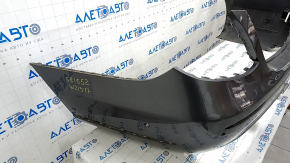 Bare rear bumper Mercedes W213 E 17-20 for parking sensors and moldings, Luxury, graphite, scratches, broken fasteners, dented