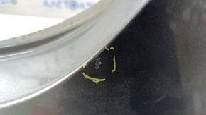 Bare rear bumper Mercedes W213 E 17-20 for parking sensors and moldings, Luxury, graphite, scratches, broken fasteners, dented