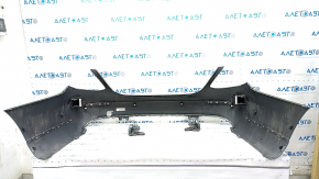 Bare rear bumper Mercedes W213 E 17-20 for parking sensors and moldings, Luxury, graphite, scratches, broken fasteners, dented