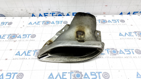 Muffler tip left Mercedes W213 E 300/350/400/450/63 17-23 chrome