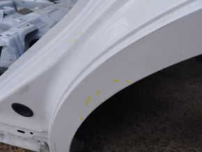 Quarter wing rear left Ford C-max MK2 13-18 on the body, white, bumps, dented