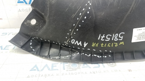 Front bumper protection right Mercedes W213 E 300/350/400/450 17-23 AWD cracks, breaks