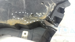Front bumper protection right Mercedes W213 E 300/350/400/450 17-23 AWD cracks, breaks