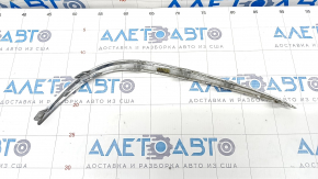 Front bumper molding left Mercedes W213 E 300/350/400/450 17-20 chrome, sand