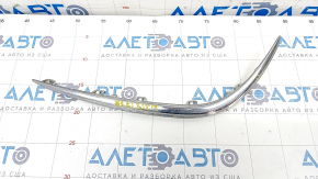 Front bumper molding right Mercedes W213 E 300/350/400/450 17-20 chrome, sand, bumpers