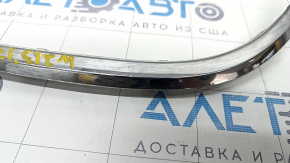 Front bumper molding right Mercedes W213 E 300/350/400/450 17-20 chrome, sand, bumpers